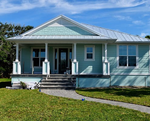 Blue Home Siding Replacement APK Restoration