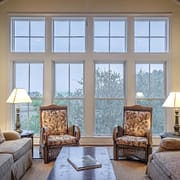 Living Room In MN With Energy Efficient Windows