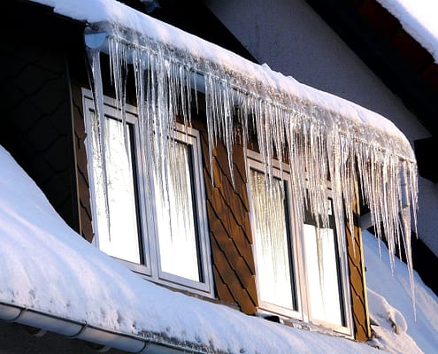 What Causes Icicles on Roof